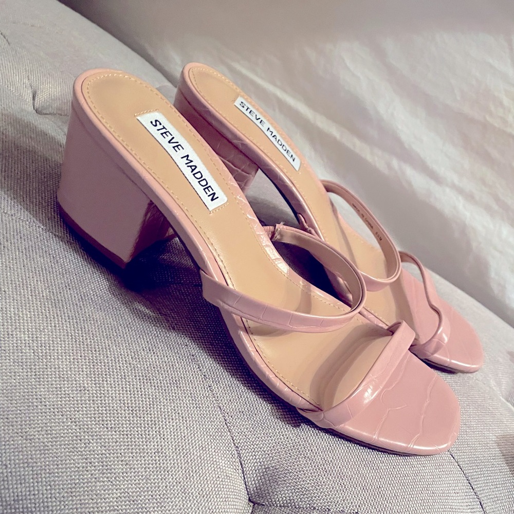 NWOB Steve Madden heeled mule 👡
